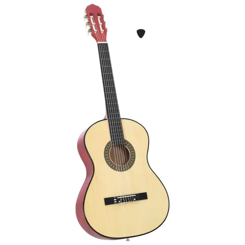 Klasična gitara za početnike 4/4 39 ” od drva lipe - Svjetlosmeđa 4/4 39 Cijena
