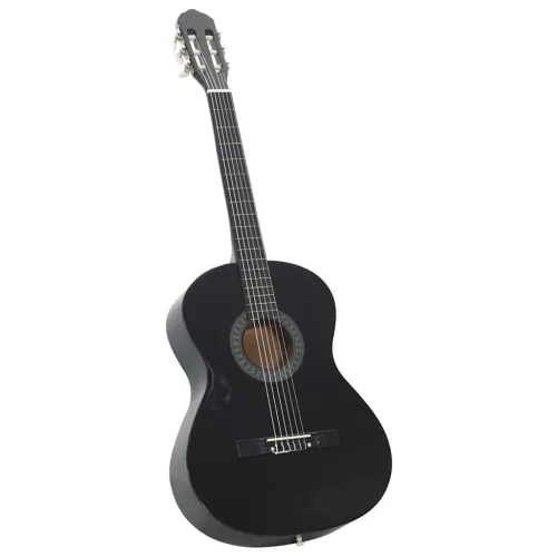 Klasična gitara za početnike crna 4/4 39” od drva lipe &nbsp;  &nbsp; - Crna 4/4 39” Cijena