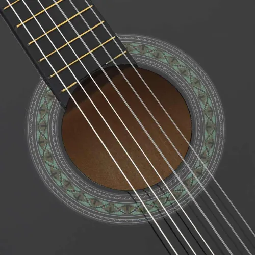 Klasična gitara za početnike crna 4/4 39” od drva lipe &nbsp;  &nbsp; - Crna 4/4 39” Cijena