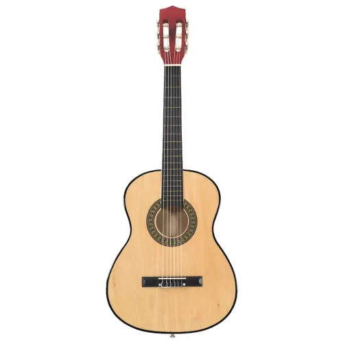 Klasična gitara za početnike i djecu 3/4 36” od drva lipe &nbsp;  - Svjetlosmeđa 3/4 36” Cijena