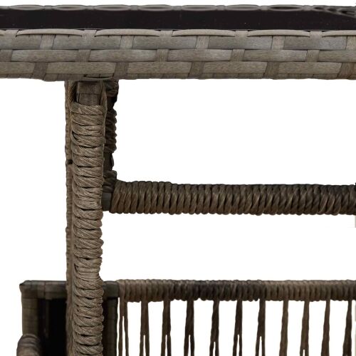 Stol za podizanje u vrtu Siva 100 x 55 x 37 cm - Siva Cijena