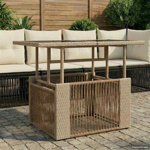 Stol za podizanje u vrtu Bež 100 x 55 x 37 cm - Bež Cijena