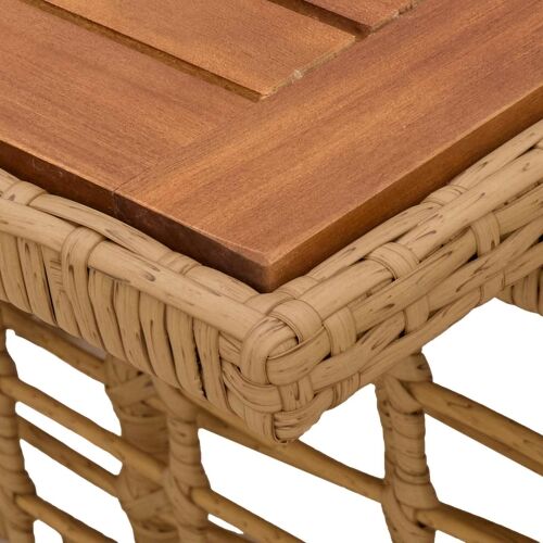 Stol za podizanje u vrtu Prirodna 100 x 55 x 37 cm - Prirodna Cijena
