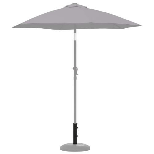 Cijev za suncobran 0.6 kg Crna Željezo for 40-50 mm Pole - Željezo Cijena