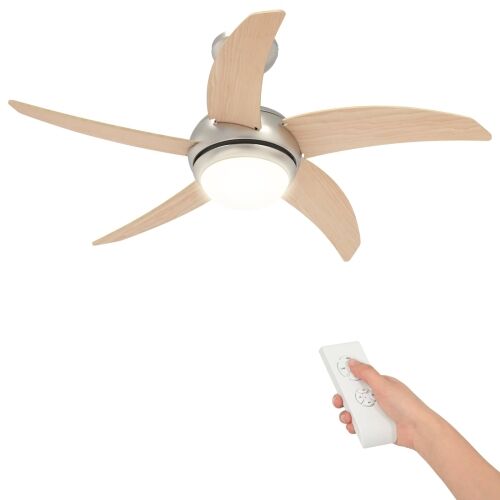 Ventilator za strop s svjetlom i daljinskim upravljačem Sonoma - Sonoma 110 cm s 5 oštrica Cijena