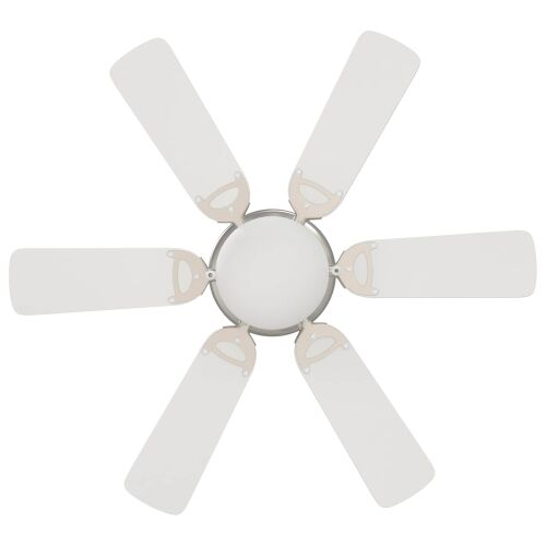 Stropni ventilator s osvjetljenjem Ø 82 cm Bijela - Bijela 82 cm s s 6 oštrica Cijena