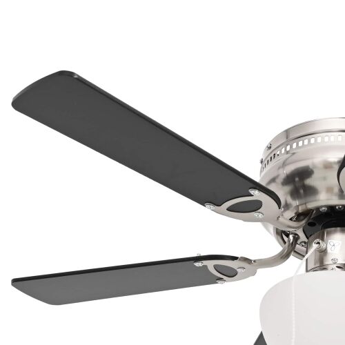 Stropni ventilator s osvjetljenjem Ø 82 cm Crna - Crna 82 cm s s 6 oštrica Cijena