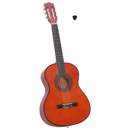 Klasična gitara za početnike i djecu 3/4 36 ” od drva lipe - Tamno smeđa 3/4 36 Cijena