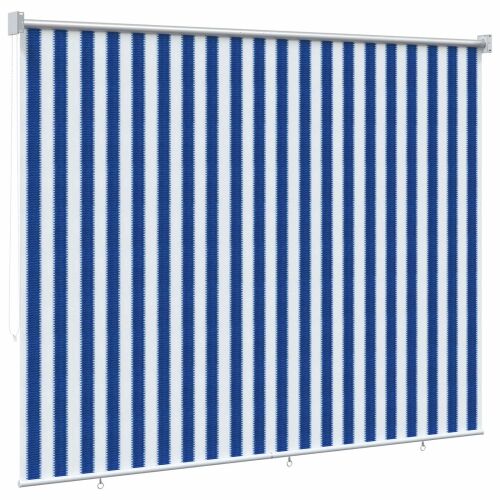 Vanjska roleta 90% blokada UV zraka Plava i bijela pruga HDPE - Plava i bijela pruga 120 x 230 cm Cijena