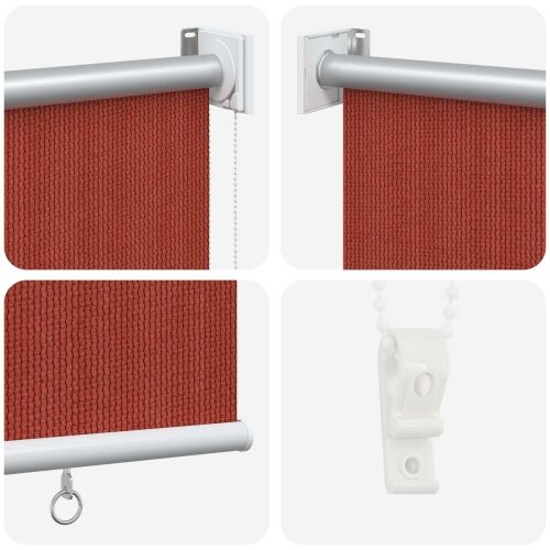 Vanjska roleta 90% blokada UV zraka Terrakota 160 x 230 cm HDPE - Terrakota 160 x 230 cm Cijena
