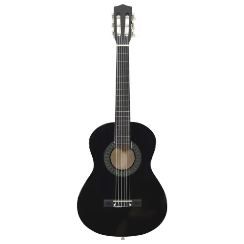 Klasična gitara za početnike i djecu crna 1/2 34 - Crna 1/2 34 Cijena