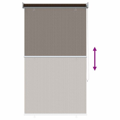 Vanjska roleta 90% blokada UV zraka Smeđa 60 x 140 cm HDPE - Smeđa 60 x 140 cm Cijena