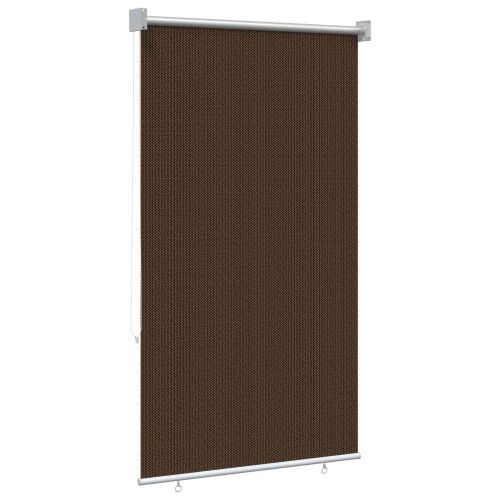 Vanjska roleta 90% blokada UV zraka Smeđa 80 x 140 cm HDPE - Smeđa 80 x 140 cm Cijena