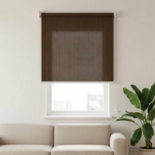 Vanjska roleta 90% blokada UV zraka Smeđa 80 x 140 cm HDPE - Smeđa 80 x 140 cm Cijena