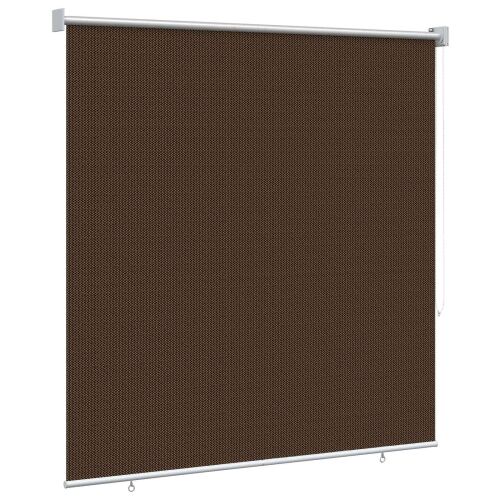 Vanjska roleta 90% blokada UV zraka Smeđa 120 x 230 cm HDPE - Smeđa 120 x 230 cm Cijena