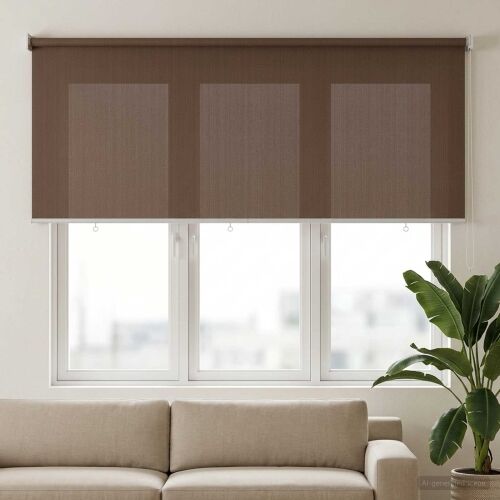 Vanjska roleta 90% blokada UV zraka Sivosmeđa 120 x 140 cm HDPE - Sivosmeđa 120 x 140 cm Cijena