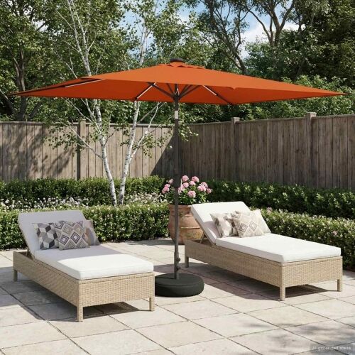 Suncobran za vrt s LED svjetlima i postoljem 200 x 300 cm - Terakota 2 x 3 m Cijena
