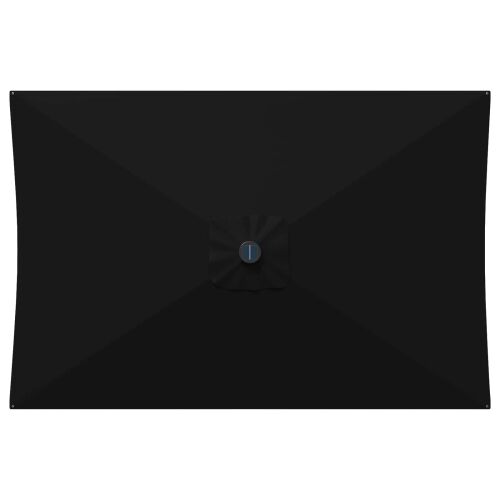 Suncobran za vrt s LED svjetlima i postoljem 200 x 300 cm - Crna 2 x 3 m Cijena