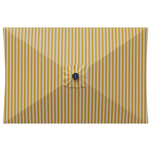 Suncobran za vrt s LED svjetlima i postoljem 200 x 300 cm - Žuta i bijela 2 x 3 m Cijena