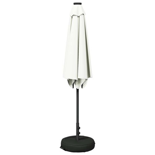 Suncobran za vrt s LED svjetlima i postoljem 270 x 270 cm - Krem 2,7 x 2,7 m Cijena