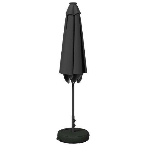 Suncobran za vrt s LED svjetlima i postoljem 270 x 270 cm - Antracit 2,7 x 2,7 m Cijena