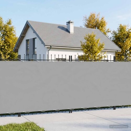 Zaslon za privatnost na balkonu 150 x 500 cm - Svjetlosiva 150 x 500 cm Cijena