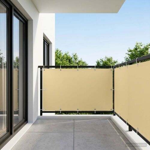 Zaslon za privatnost na balkonu 150 x 600 cm - Pijesak 150 x 600 cm Cijena
