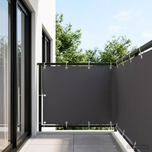 Zaslon za privatnost na balkonu 150 x 600 cm - Antracit 150 x 600 cm Cijena