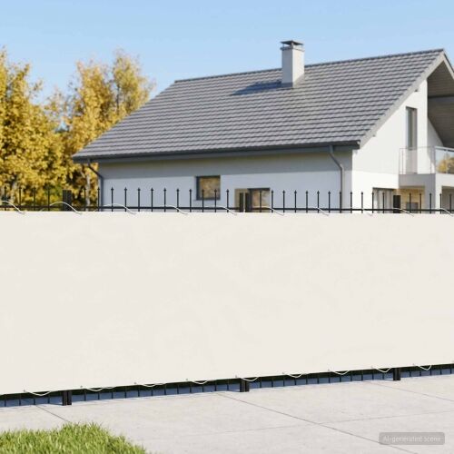 Zaslon za privatnost na balkonu 200 x 400 cm - Bijeli 200 x 400 cm Cijena