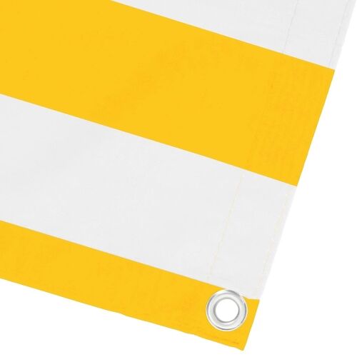 Zaslon za privatnost na balkonu 180 x 200 cm - Žuta i bijela 180 x 200 cm Cijena