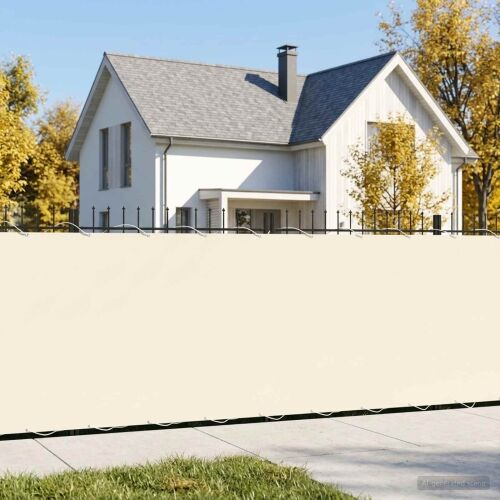 Zaslon za privatnost na balkonu 150 x 400 cm - Krema 150 x 400 cm Cijena