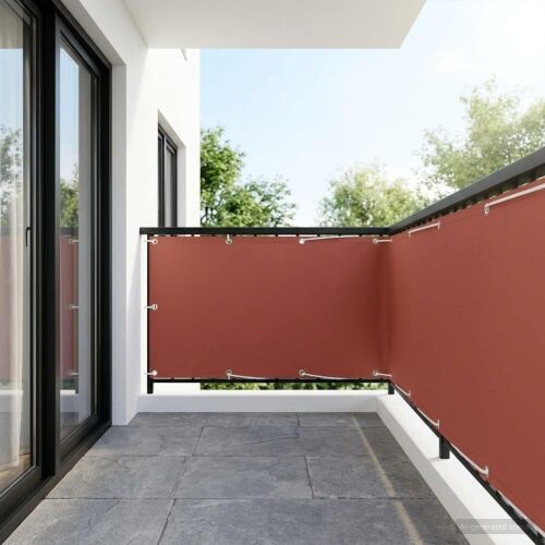Zaslon za privatnost na balkonu 150 x 400 cm - Terakota 150 x 400 cm Cijena