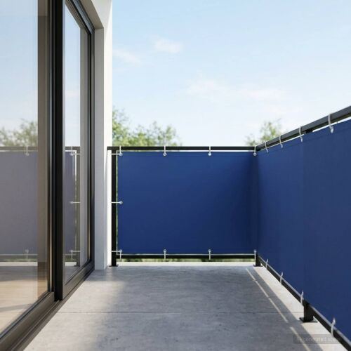 Zaslon za privatnost na balkonu 150 x 800 cm - Plava 150 x 800 cm Cijena