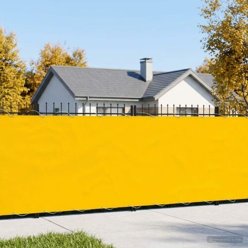 Zaslon za privatnost na balkonu 180 x 400 cm - Žuta 180 x 400 cm Cijena