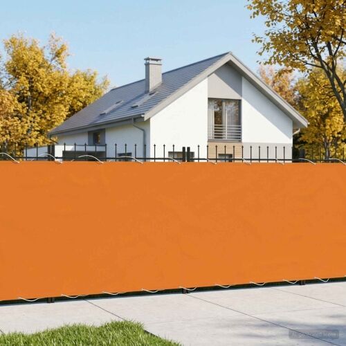 Zaslon za privatnost na balkonu 150 x 300 cm - Narančasta 150 x 300 cm Cijena