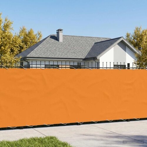Zaslon za privatnost na balkonu 180 x 400 cm - Narančasta 180 x 400 cm Cijena