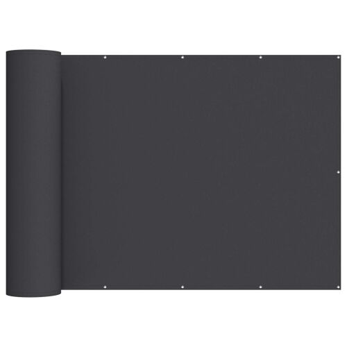 Zaslon za privatnost na balkonu 180 x 300 cm - Crna 180 x 300 cm Cijena