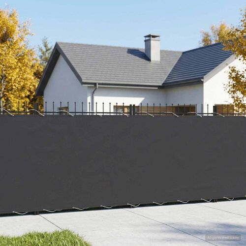 Zaslon za privatnost na balkonu 200 x 700 cm - Crna 200 x 700 cm Cijena