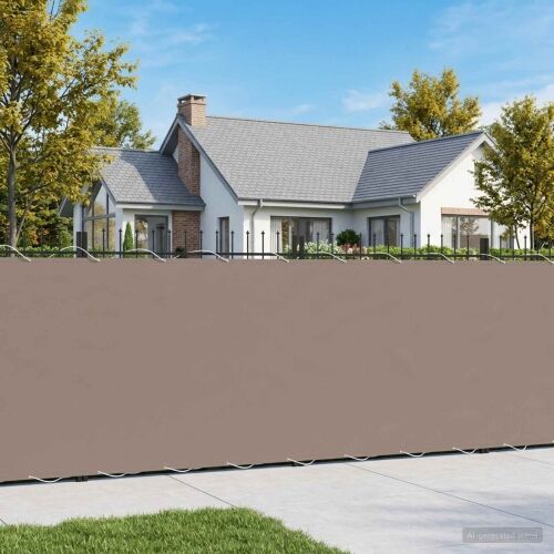 Zaslon za privatnost na balkonu 1,2 x 15 m - Sivosmeđa 1,2 x 15 m Cijena