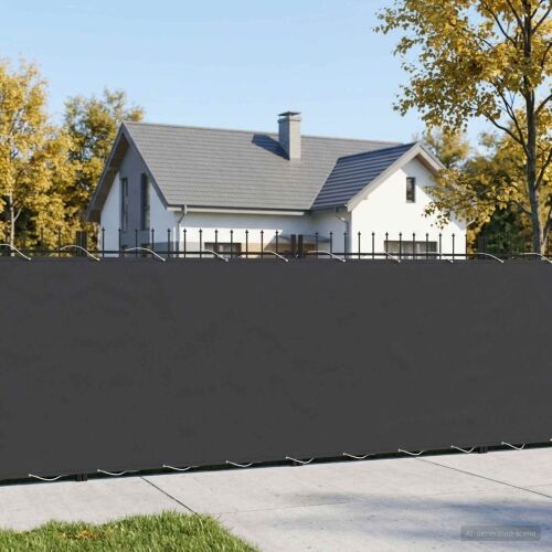 Zaslon za privatnost na balkonu 1,2 x 15 m - Crna 1,2 x 15 m Cijena