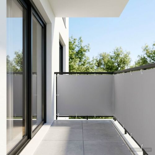 Zaslon za privatnost na balkonu 1,2 x 25 m - Svjetlosiva 1,2 x 25 m Cijena