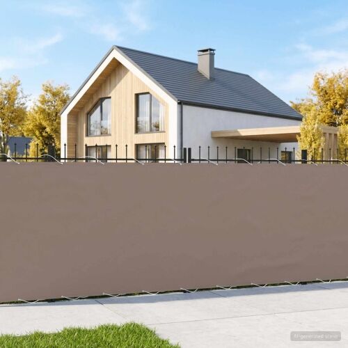 Zaslon za privatnost na balkonu 1,2 x 25 m - Sivosmeđa 1,2 x 25 m Cijena