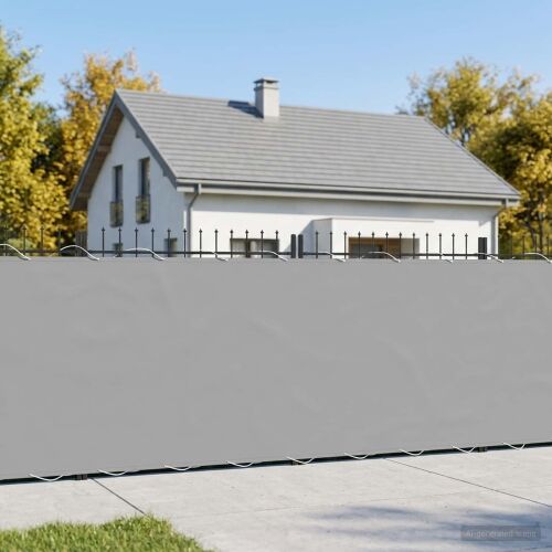 Zaslon za privatnost na balkonu 1,5 x 15 m - Svjetlosiva 1,5 x 15 m Cijena