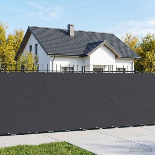 Zaslon za privatnost na balkonu 1,5 x 15 m - Crna 1,5 x 15 m Cijena