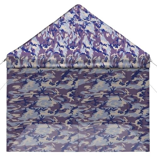 Pop-up Paviljon s 4 Zidova 2,9 x 4,3 m Plavi kamuflaža - 290 x 430 cm Cijena