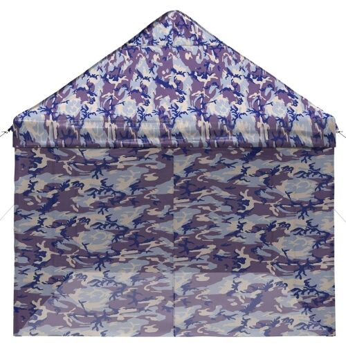 Pop-up Paviljon s 4 Zidova 3 x 6 m Plavi kamuflaža - 290 x 580 cm Cijena