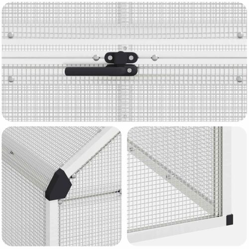 Kavez za ptice Srebrna 181,5 x 221 x 173,5 cm - Srebrna 181,5 x 221 x 173,5 cm Cijena