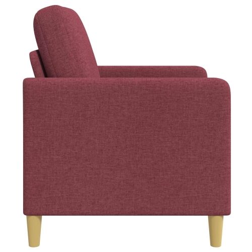 Sofa s pohranom Vinska crvena 72 x 78 x 87 cm Poliester - boja crnog vina 60 cm Cijena