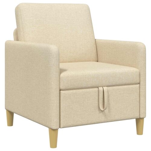Sofa s pohranom Krem 72 x 78 x 87 cm Poliester - Krem 60 cm Cijena
