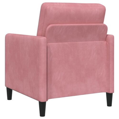 Sofa s pohranom Ružičasta 72 x 78 x 87 cm Poliester - Ružičasta 60 cm Cijena